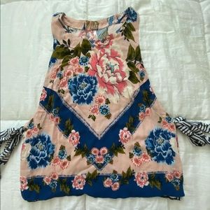 Free people floral tank